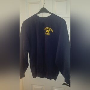 Michigan Alumni Navy Sweatshirt